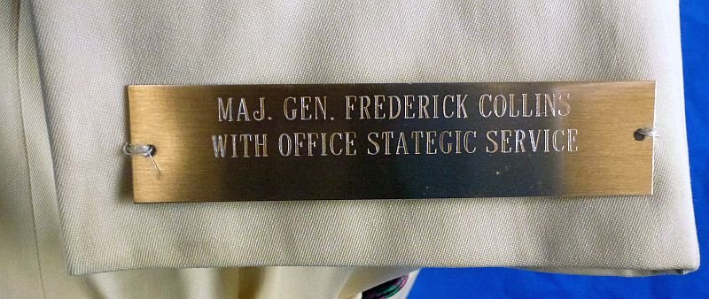 The Attributed White Summer Uniform Tunic of U.S. Army Major General and DSC Recipient Frederick W. Collins — image 5