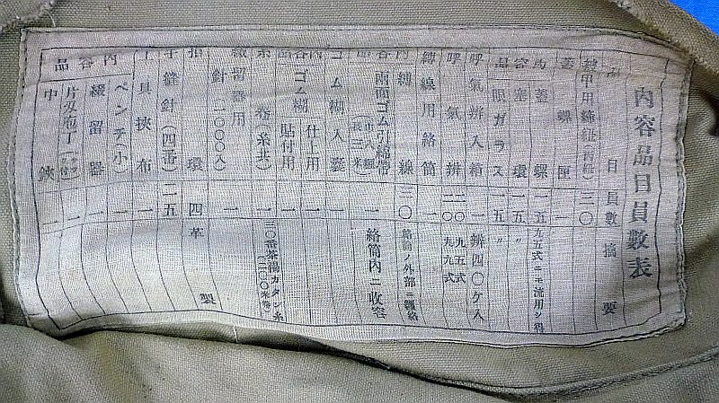 WWII Japanese Gas Mask Carrying Bag — image 3