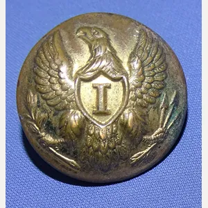 Civil War Infantry Uniform Button Scovill MFG Co Waterbury