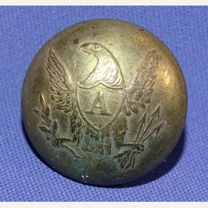 Civil War Artillery Button WHH & Co Superior Quality