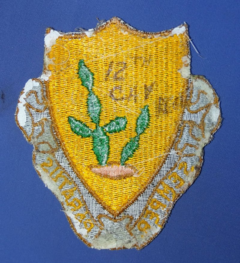 1950s- Vietnam Era 12th Cavalry Regiment Pocket Patch — image 2