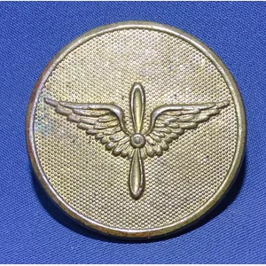 1920s Air Service Gilt Collar Disk