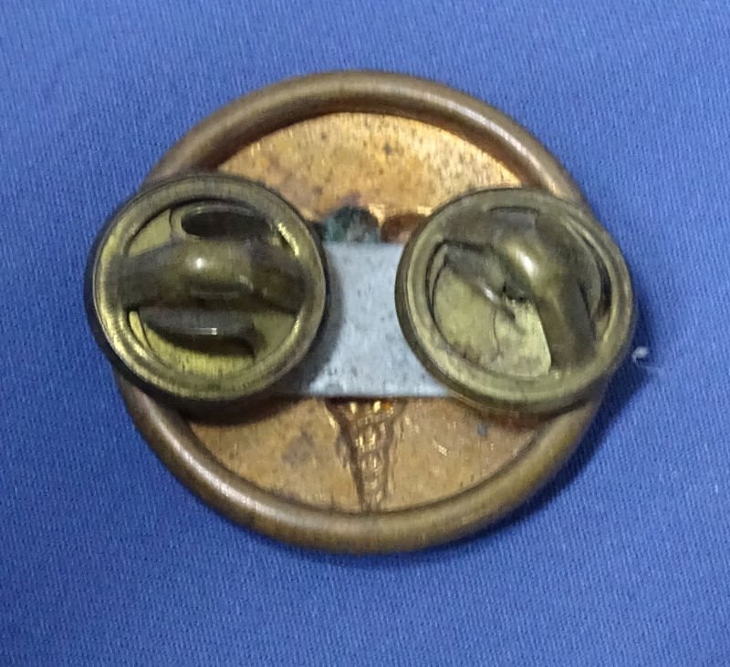 WWII Army Medical Corps Collar Disk — image 2