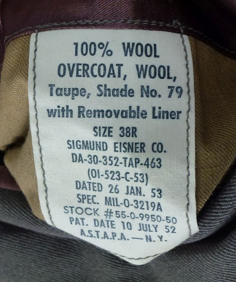 The Attributed Officer Overcoat of U.S. Army 4 Star General John E. Hull — image 7