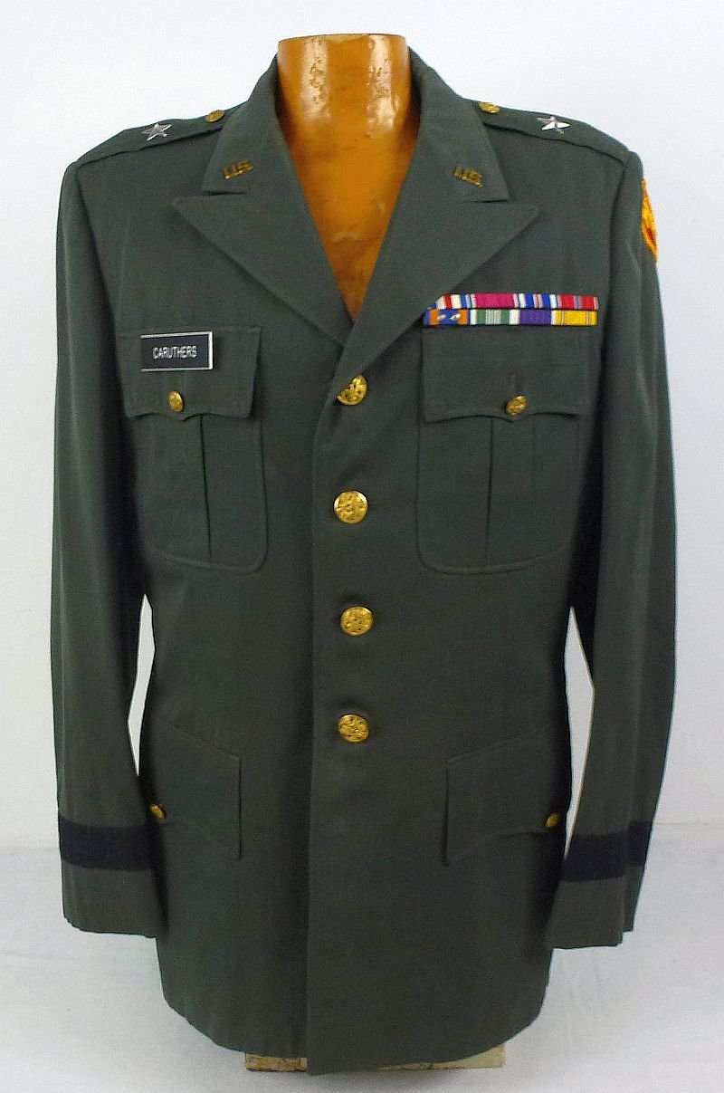 The Uniform and Jungle Jacket of U.S. Army Brigadier General Lawrence Caruthers — image 4