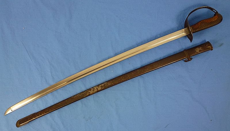 Japanese Model 1886 Cavalry Sword with Matching Numbers — image 2
