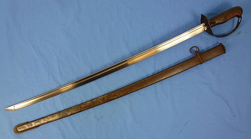 Japanese Model 1886 Cavalry Sword with Matching Numbers — image 3