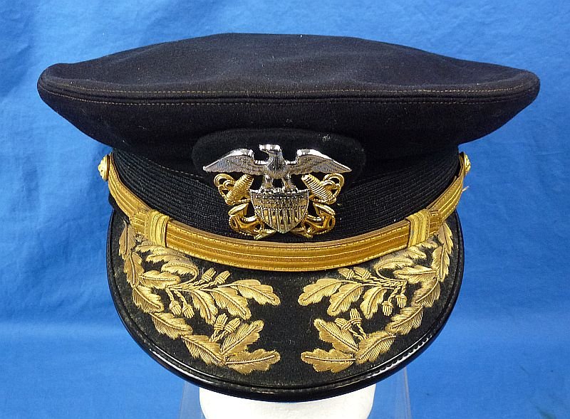 The Visor Cap of Rear Admiral and Navy Cross Recipient Henry E. Eccles — image 3