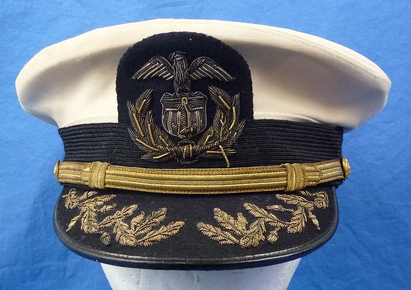 U.S. Merchant Marine Senior Officer Visor Cap — image 2