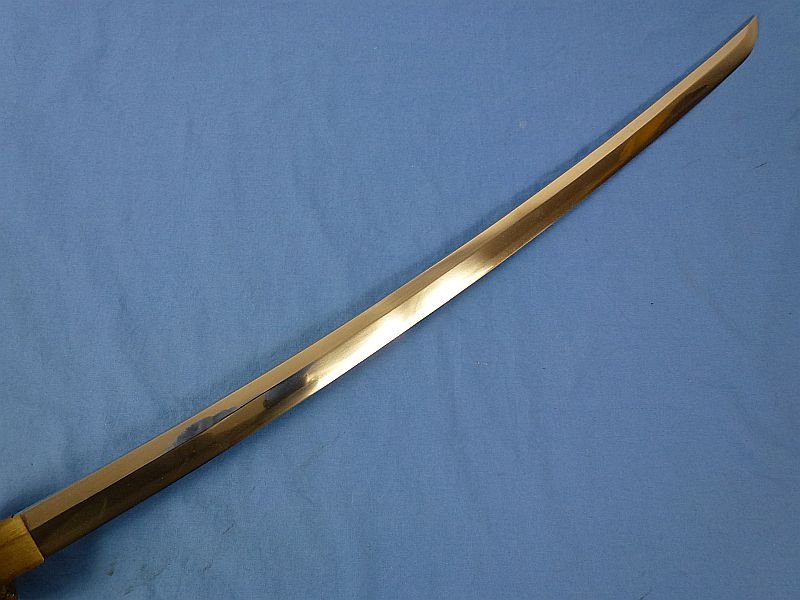 1944 Dated Signed Shin Gunto Japanese Army Officer Sword — image 4