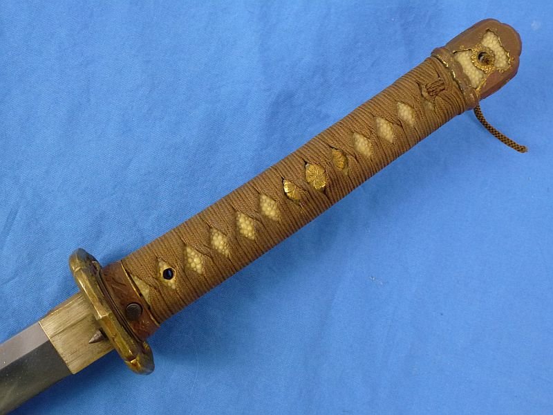 1944 Dated Signed Shin Gunto Japanese Army Officer Sword — image 7