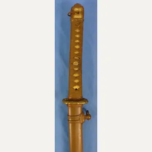 1944 Dated Signed Shin Gunto Japanese Army Officer Sword