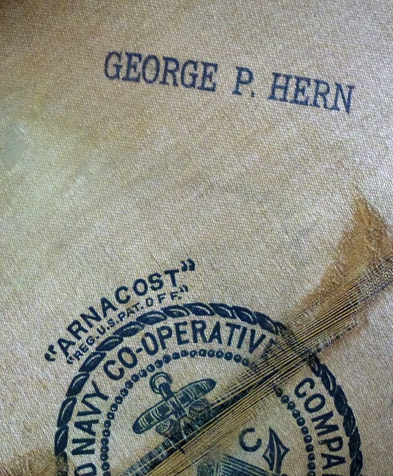 Named WWI U.S. Marine Corps Officer Green Bell Crown Visor Cap — image 10