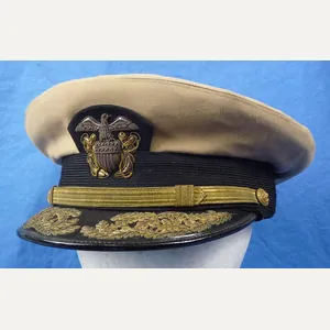 The Visor Cap of U.S. Navy Vice Admiral and Navy …