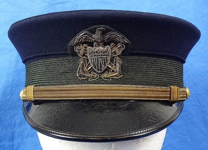 WWI U.S. Navy Officer Visor Cap — image 2