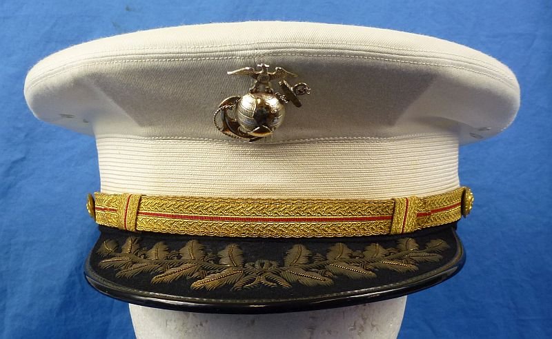 U.S. Marine Corps General Officer Visor Cap by Wolf Brown — image 2