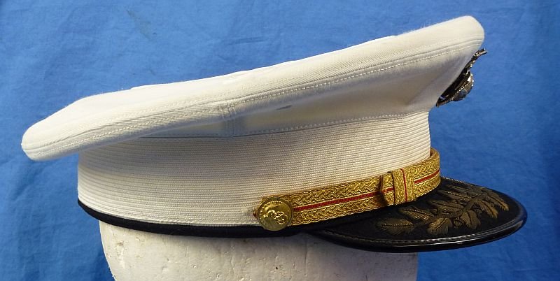 U.S. Marine Corps General Officer Visor Cap by Wolf Brown — image 4