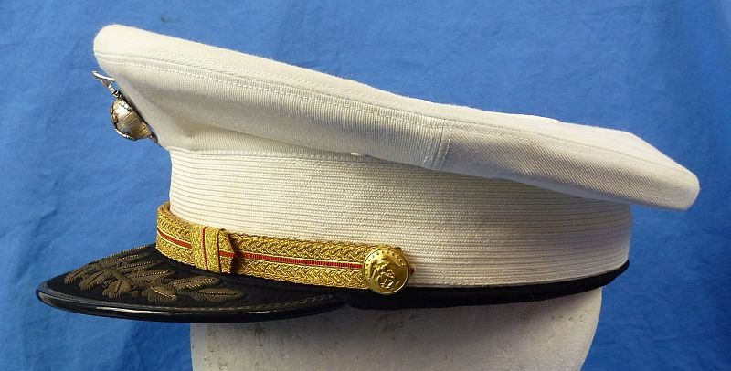 U.S. Marine Corps General Officer Visor Cap by Wolf Brown — image 6