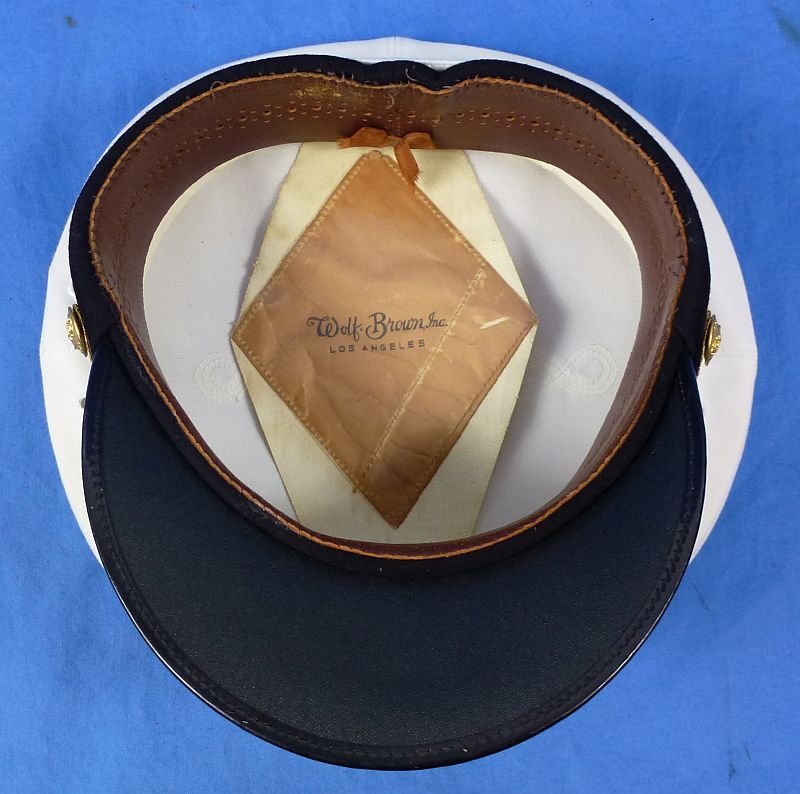 U.S. Marine Corps General Officer Visor Cap by Wolf Brown — image 8