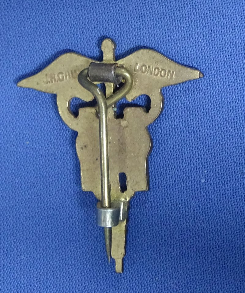 WWII Army Nurse Collar Insignia – J.R. Guant London — image 2