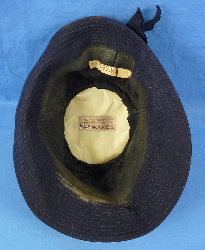 Named WWII U. S. Coast Guard Women's Reserve (SPARS) Officer Cap — image 7