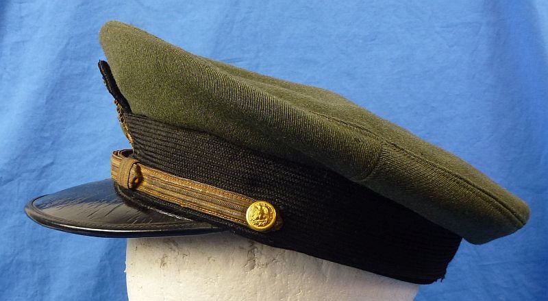 Named WWII U.S. Navy Aviator Visor Cap — image 6