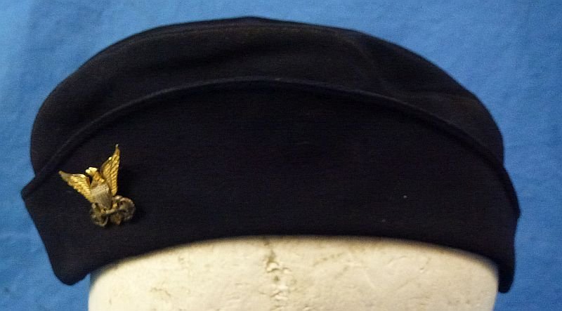 WWII U. S. Coast Guard Women's Reserve (SPARS) Officer Overseas Cap — image 5