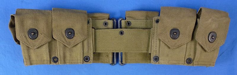 1943 Dated U.S. Navy Marked Cartridge Belt — image 2