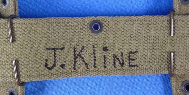 1943 Dated U.S. Navy Marked Cartridge Belt — image 4