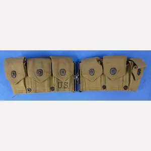 1943 Dated U.S. Navy Marked Cartridge Belt