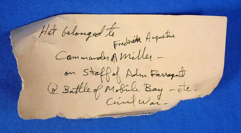 Attributed Early 20th Century U.S. Navy Commander's Visor Cap — image 10