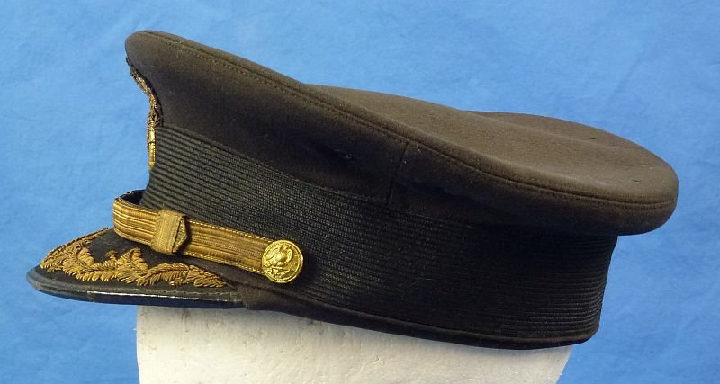 Attributed Early 20th Century U.S. Navy Commander's Visor Cap — image 6