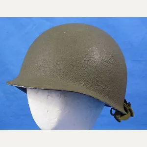 WWII Front Seam Swivel Bale M1 Combat Helmet with Laundry …
