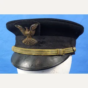 Pre WWI US Coast and Geodetic Survey Officer's Visor Cap