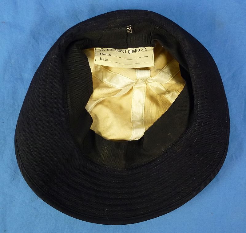 WWII U. S. Coast Guard Women's Reserve (SPARS) Enlisted Ranks Cap with Alternate Blue Cover — image 7