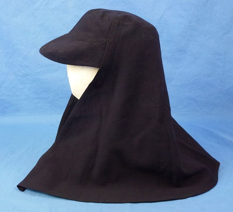 Named WWII U.S. Navy WAVES Officer Cloth Hood — image 5