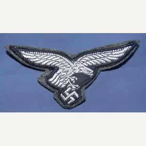 Luftwaffe Silver Bevo Breast Eagle