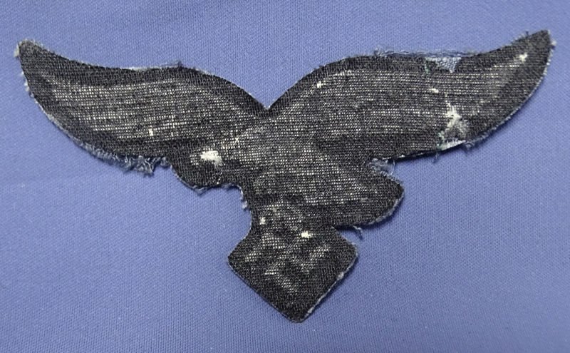 Luftwaffe EM/NCO Breast Eagle on Cotton — image 2
