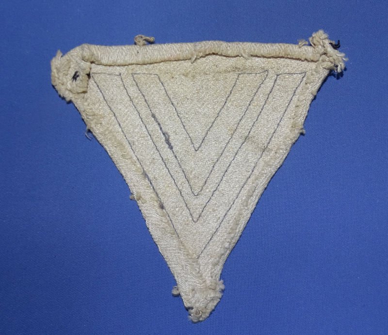 Luftwaffe Obergefreiter Chevron on HBT — image 2