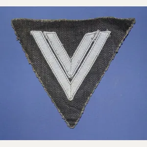 Luftwaffe Obergefreiter Chevron on HBT