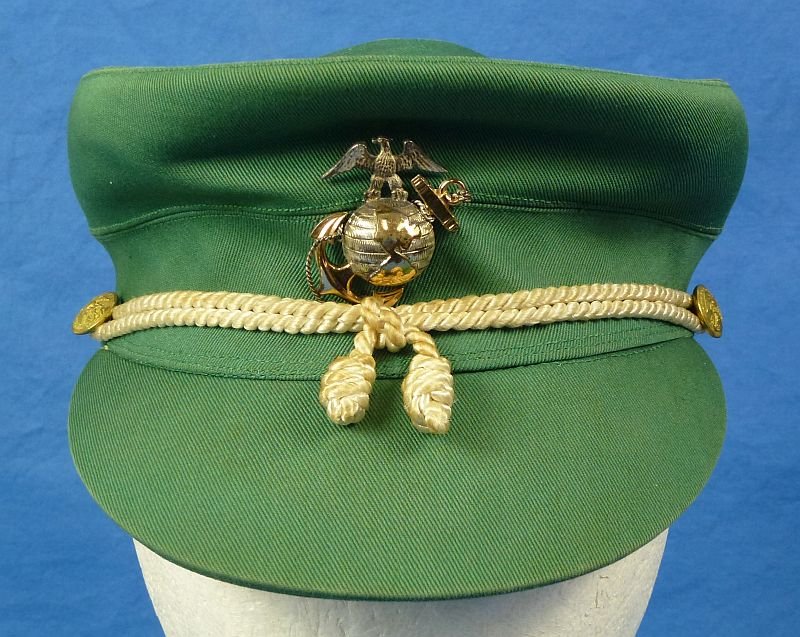 WWII U.S. Marine Corps Woman's Summer Visor Cap — image 2