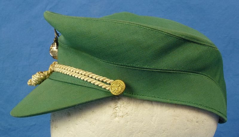 WWII U.S. Marine Corps Woman's Summer Visor Cap — image 5