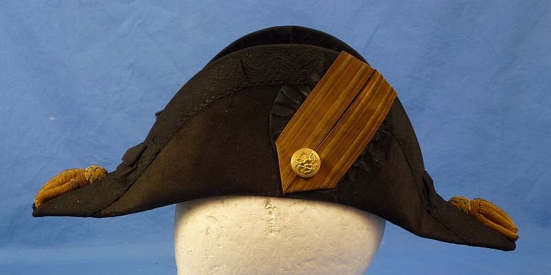 Pre WWI Cased U.S. Navy Officer's Fore and Aft Cap — image 2