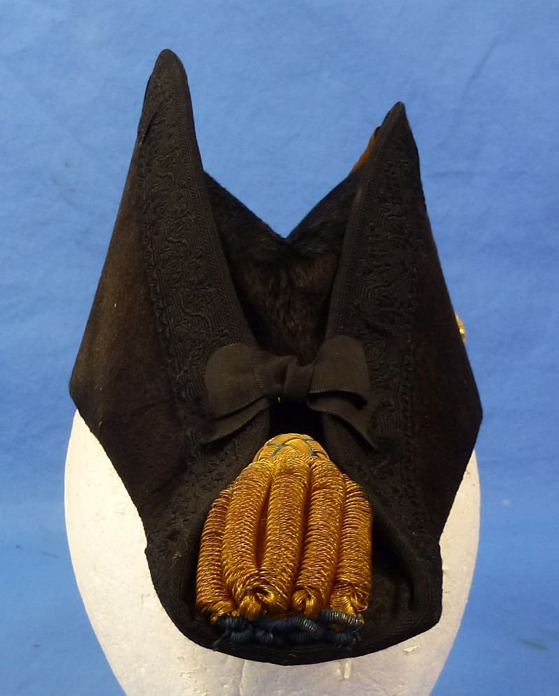 Pre WWI Cased U.S. Navy Officer's Fore and Aft Cap — image 3