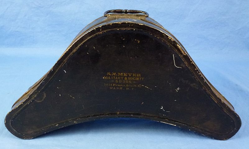Pre WWI Cased U.S. Navy Officer's Fore and Aft Cap — image 9