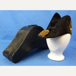 Pre WWI Cased U.S. Navy Officer's Fore and Aft Cap