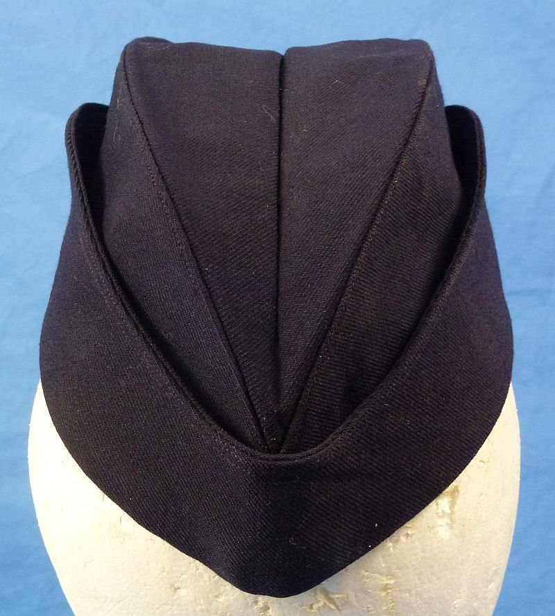 Named WWII U.S. Navy WAVES Women's Overseas Cap — image 4