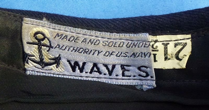 Named WWII U.S. Navy WAVES Women's Overseas Cap — image 7