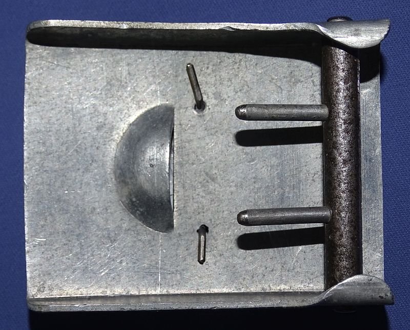 Norwegian WWII Factory Guard EM/NCO's Belt Buckle — image 2