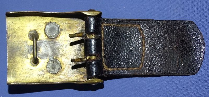 WWI Brass Prussian Enlisted / NCO Belt Buckle With 1915 Tab — image 2